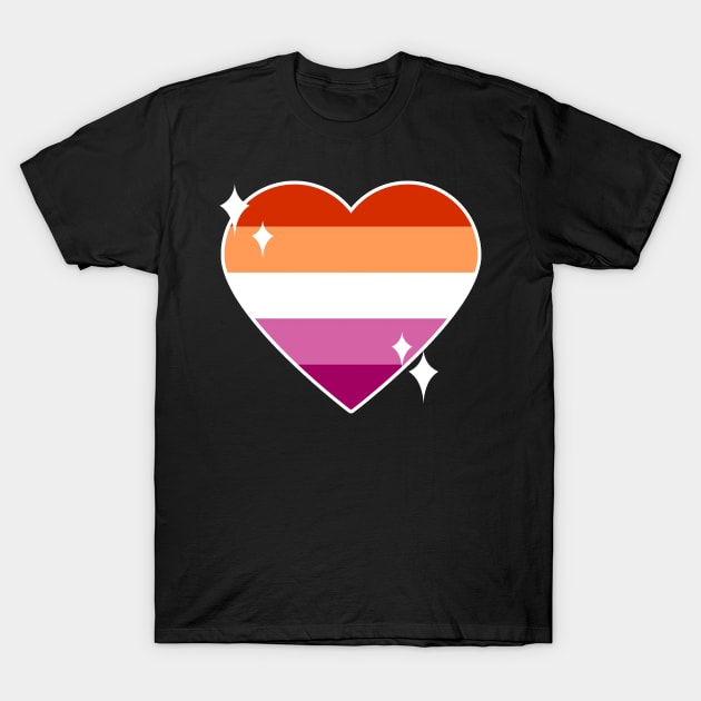 Kawaii Pride Collection - Lesbian T-Shirt by rewordedstudios